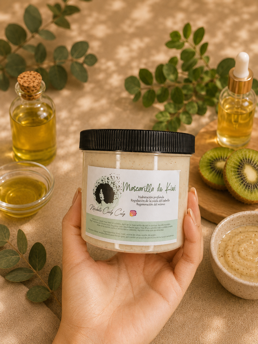 Mascarilla de kiwi